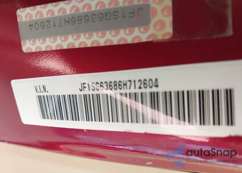 2006 Subaru Forester 2.5X z USA, uszkodzony, nr VIN JF1SG63686H712604